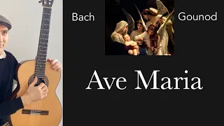 Ave Maria (Bach/Gounod), Arranged for guitar