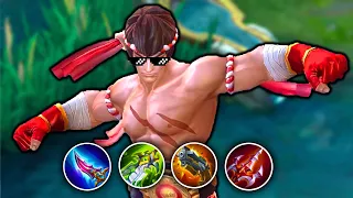 IMPOSSIBLE EPIC COMEBACK CHOU GAMEPLAY!! + BEST BUILD