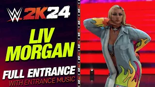 LIV MORGAN WWE 2K24 ENTRANCE - #WWE2K24 LIV MORGAN ENTRANCE THEME DAMAGE CTRL