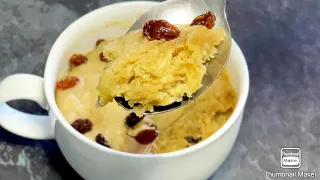 1 Minute Banana Mug Cake In Microwave | #Shorts