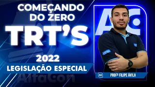 Começando do Zero TRTs 2022 - Legislação Especial - Black Friday AlfaCon