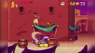 Disney`s Aladdin アラジン (U) (SNES) - Полное Прохождение