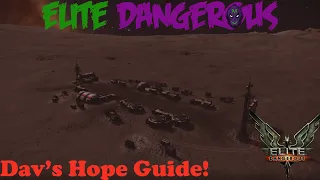 Elite Dangerous | Dav's Hope guide! Where to find engineering materials and more!