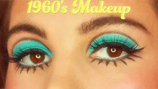 60s ICONIC EYE MAKEUP TUTORIAL | Twiggy Inspired Makeup