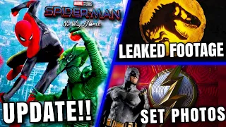 Spider-Man No Way Home Update, Jurassic World 3 Footage, Flash Set Photos & MORE!!