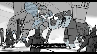 The Legend of Tembo - The Morning before the Battle - Storyboard Animatic