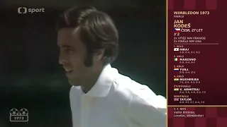 Wimbledon 1973 Final - Jan Kodes v Alex Metreveli