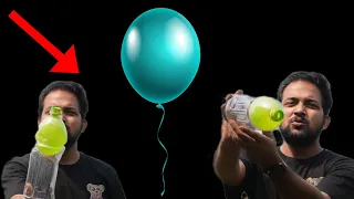 See What Happens When You Put a Balloon in a Water Bottle! #YouWontBelieveIt!