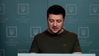 Володимир Зеленський: “У мовчанні народжується нацизм, тому кричіть про вбивства мирних людей”