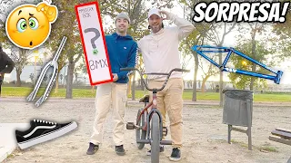 Le REGALO a mi MEJOR AMIGO una MYSTERY BOX de BMX (+250€)