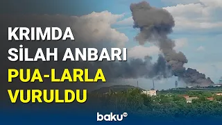 Ukrayna Krıma 11 PUA ilə hücum etdi