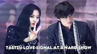 TaeTzu Love Signal at Award Show's (being obvious again)
