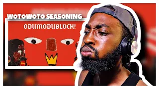 ODUMODUBLVCK - WOTOWOTO SEASONING FT. BLACK SHERIF (LYRIC VIDEO) (Theboyfromojo Reaction)