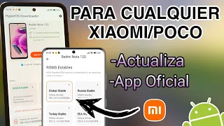 😍ACTUALIZA AQUÍ TU XIAOMI REDMI O POCO A LA ÚLTIMA VERSIÓN DE HYPEROS OFICIAL