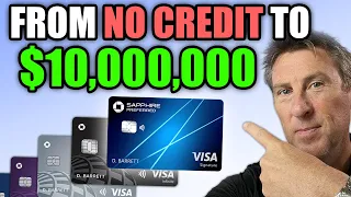 $10,000,000 Chase Card For ANYONE! Climbing the Credit Ladder STEP By STEP!