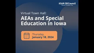 AEAs and Special Education in Iowa | Virtual Town Hall