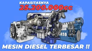 Mesin Diesel DENGAN KAPASITAS TERBESAR Di Dunia!!!