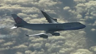 Contrails - Boeing 747