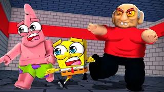 Can SpongeBob & Patrick Escape Evil Grandpa!? (HE'S ANGRY!)