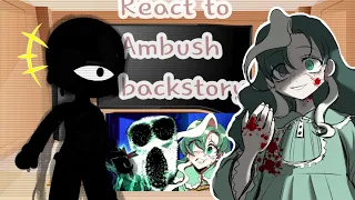 Doors react to Ambush sad backstory ///epic by GH