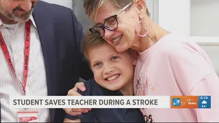 Van ISD fifth grader saves teacher during a stroke