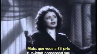 Edith Piaf Sophie French & English Subtitles