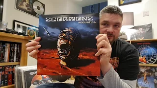 Unboxing Scorpions Acoustica Vinyl Record