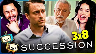 SUCCESSION 3x8 Reaction! | "Chiantishire" | First Time Watch!