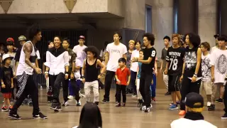 29072015 LES TWINS WORKSHOP IN TOKYO 2