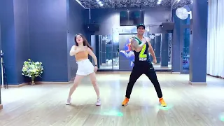 Zumba Cumbia | Canción Bonita | Carlos Vives, Ricky Martin | Dance Workout | Latin Music #zin109