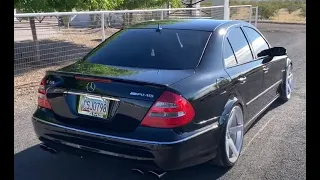 Mercedes Benz e55 AMG w211 Paint Correction from Start to Finish