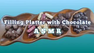 Filling Platter ASMR Unboxing Snacks and Sweets  Opening Chocolates Satisfying