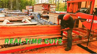 REAL-TIME/REAL-SPEED CUTS WITH WOODMIZER LT15 WIDE, #71