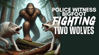 Officers Witness BIGFOOT Fighting Two Wolves And Tossing Them Around | BIGFOOT ENCOUNTERS PODCAST