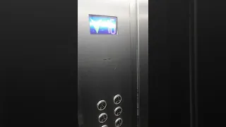 Поездка на новом лифте "Евролифтмаш"