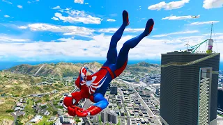 GTA V SPIDERMAN RAGDOLLS | GTA 5 EPIC FUNNY MOMENTS with GTA DYNMAICS ( Euphoria Moments ) part23