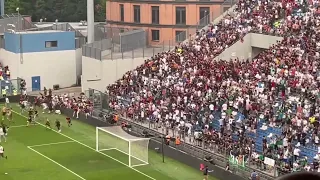 Sassuolo-Milan, triplice fischio finale: festa Scudetto al Mapei Stadium