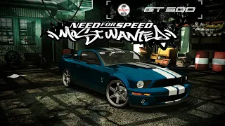 NFS Most Wanted / REDUX MOD 2023/ FORD MUSTANG SHELBY GT 500  JUNKMAN TUNING/ 1080p60fps