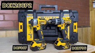 Набор инструмента DeWalt DCK266P2 (DCD796 и DCF887)