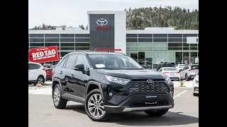 Black  2019 Toyota RAV4 Limited Walkaround - Kelowna Toyota