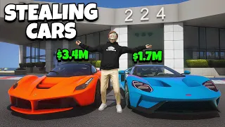 I Stole EVERY SUPERCAR in GTA 5 RP!