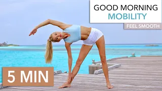 5 MIN QUICK MOBILITY - Daily Routine I Good morning, Bedtime or Warm Up I advanced