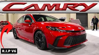 2025 Toyota Camry: Goodbye V6!