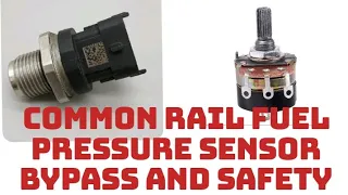 common rail fuel pressure sensor bypass and safety nissan toyota mitsubishi jmc kia hyuindai