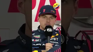 Max tells go suck on an egg 🥚 #f1 #maxverstappen #shorts