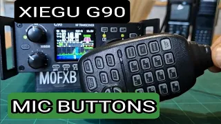 XIEGU G90 - MICROPHONE BUTTONS