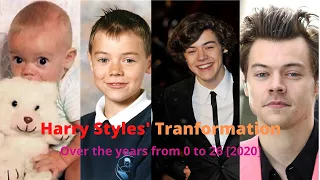 Harry Styles' Transformation over the years from 0 to 26 [2020]
