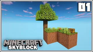 LET'S GET STARTED! ► MINECRAFT SKYBLOCK SURVIVAL ► EPISODE 1