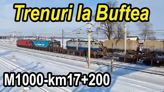 Trenuri in iarna la Buftea-Winter trains-Züge im Schnee