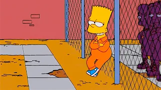 Bart va a la Carcel por broma pesada LOS SIMPSONS CAPÍTULOS COMPLETOS